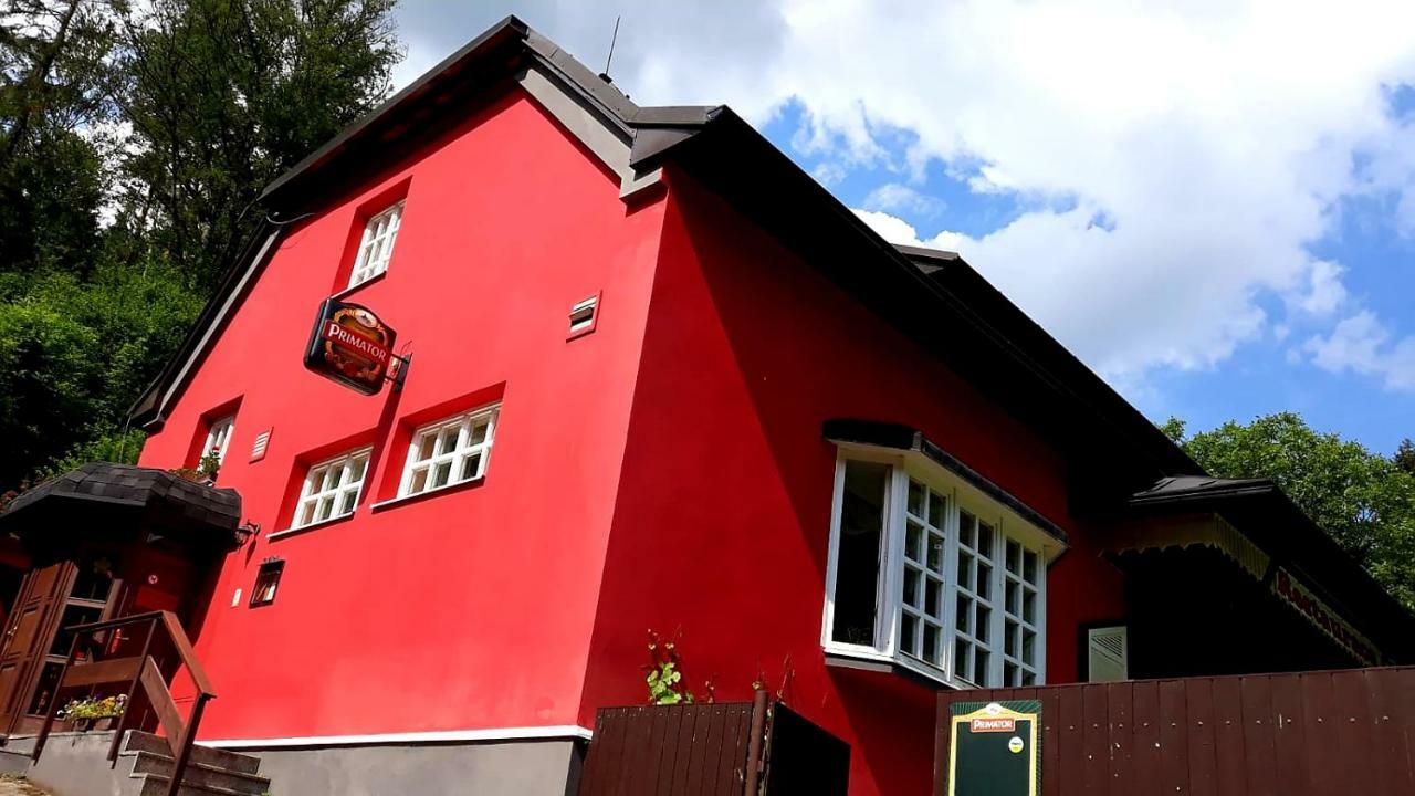 Certovka Peklo Hotel Nachod Exterior photo